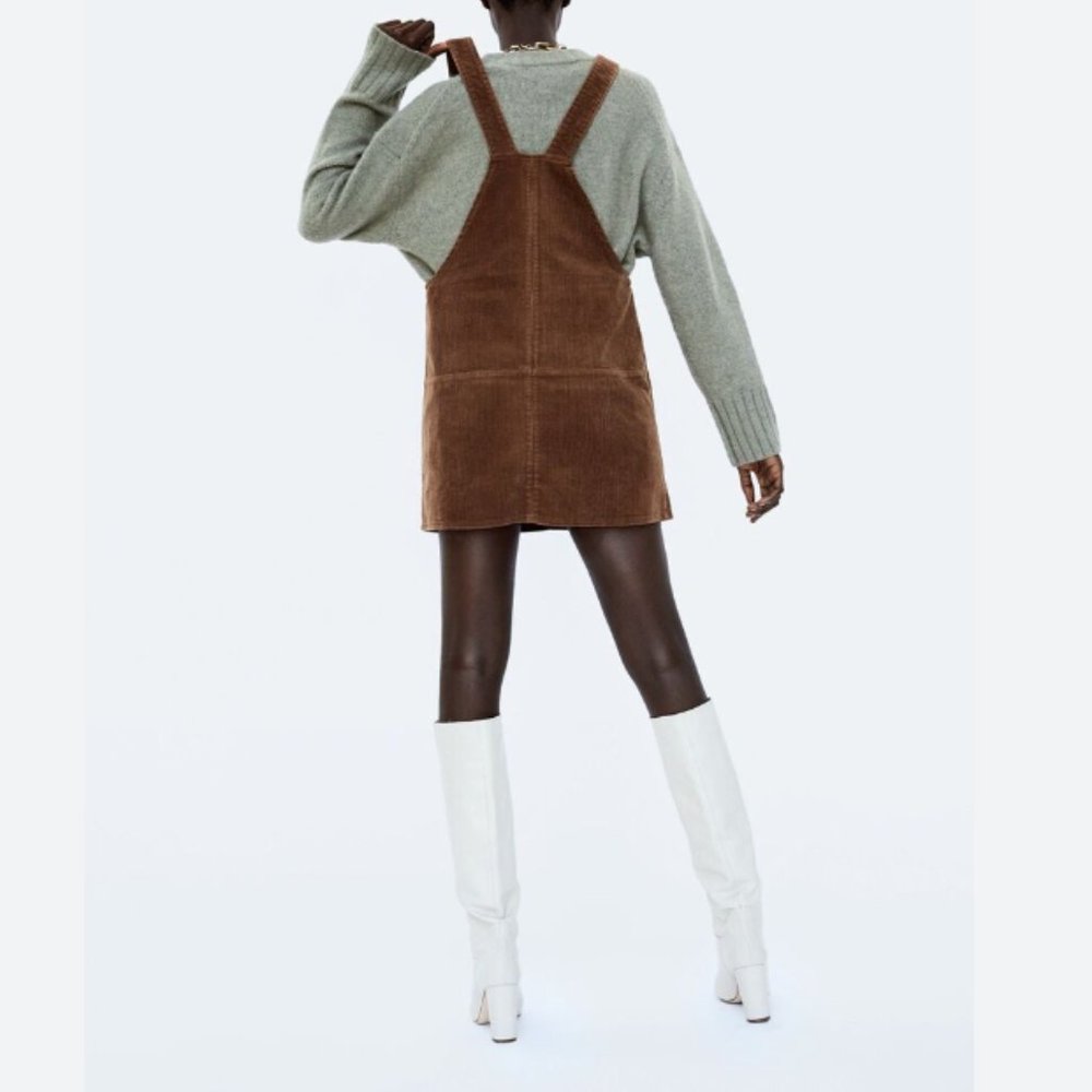 Brown Cord Dress